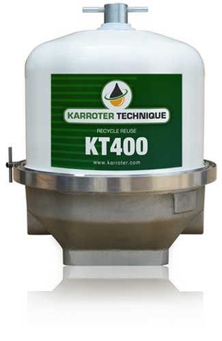 KT 400 centrifugal oil filter